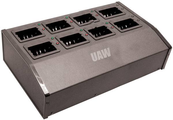 8 Radio Rapid Li-ion Battery Charging Station for UA400/UA401/UA550/UA551