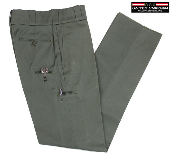 United Uniform Green Eight Pocket Poly Cotton Mens Pants